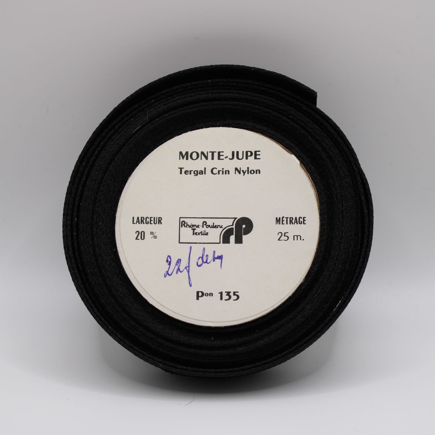Zwart lint - 5 m