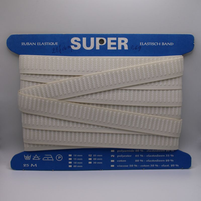 Elastische band - prijs per 20 cm