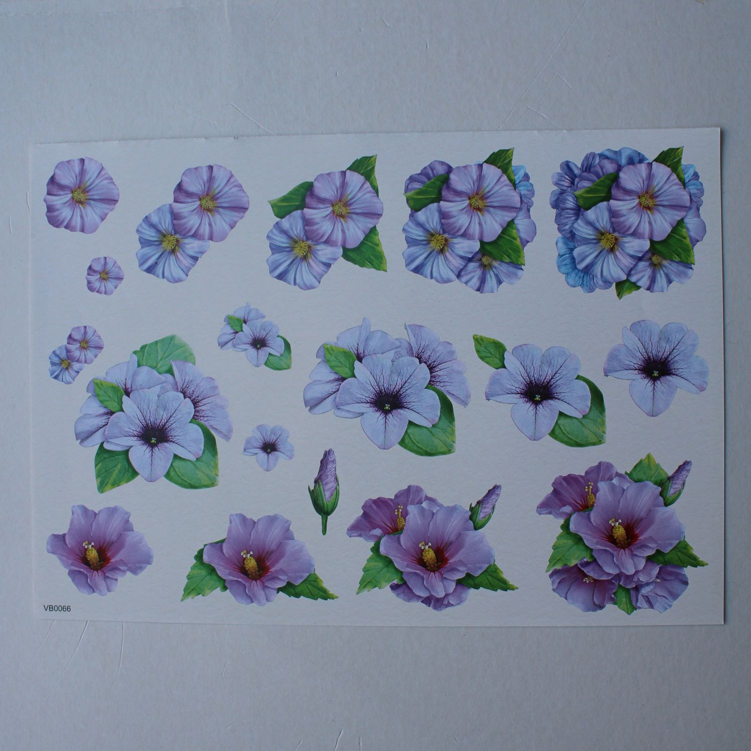 3D knipvel bloemen