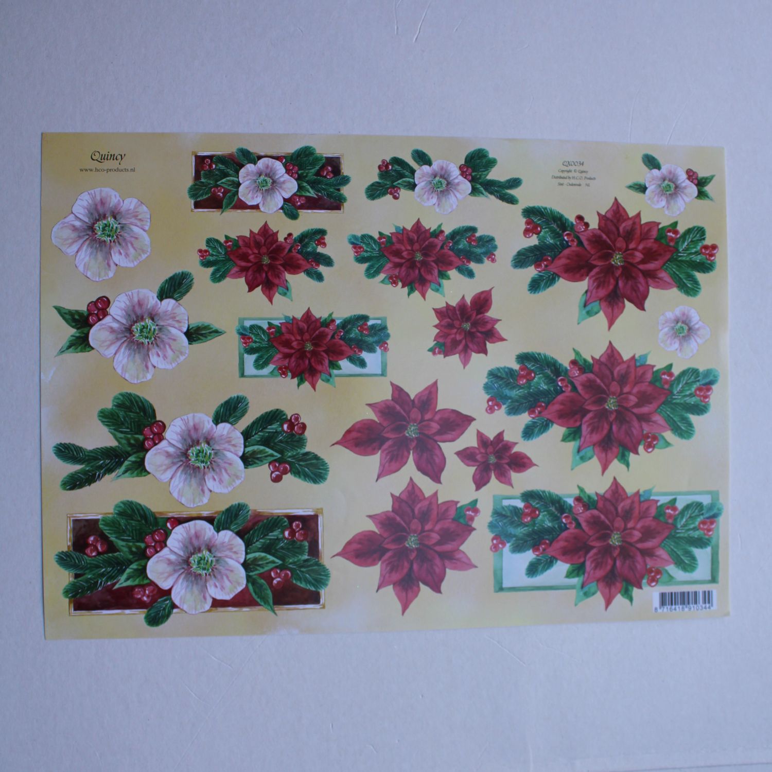 3D knipvel bloemen