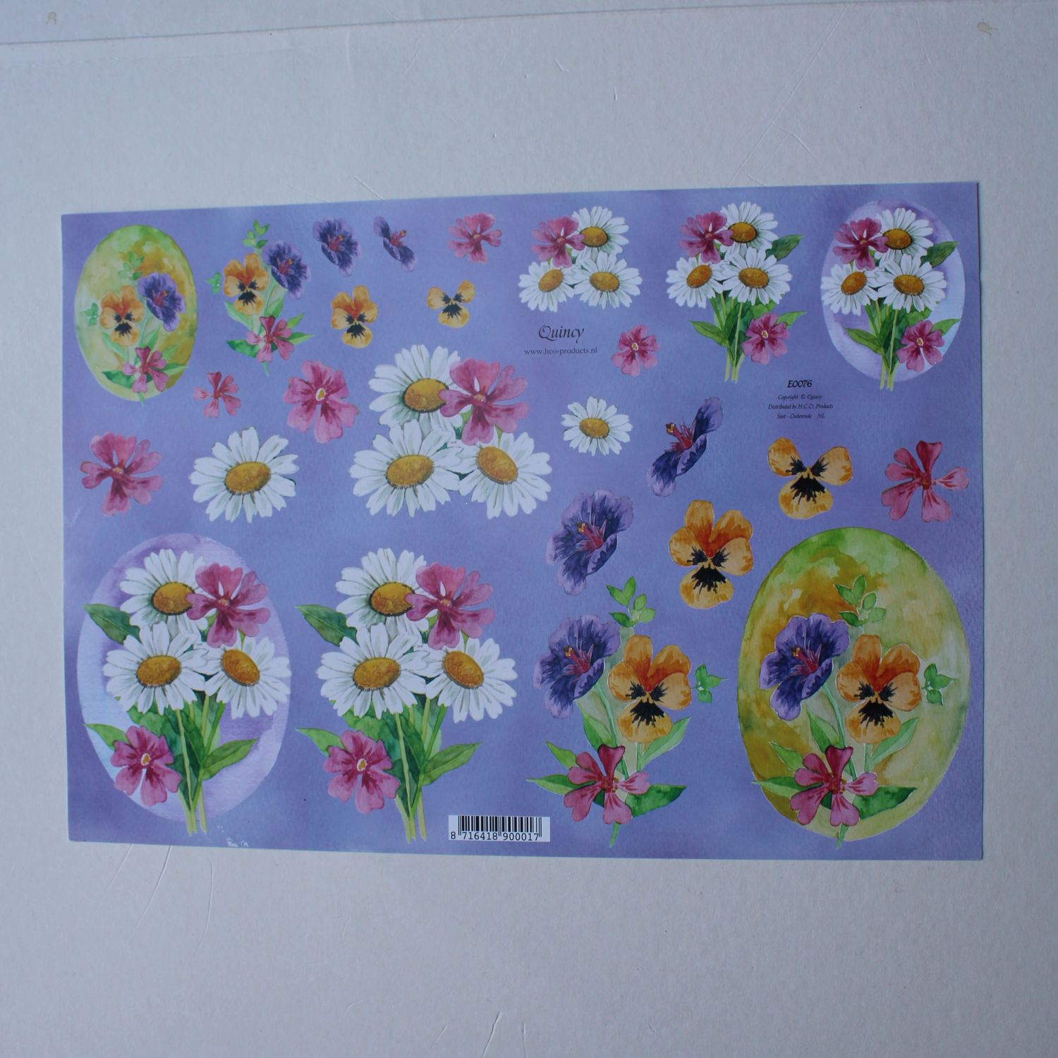 3D knipvel bloemen