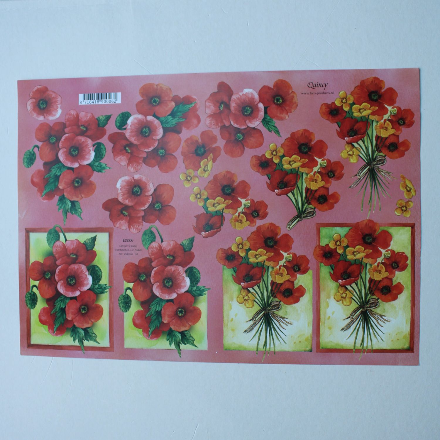 3D knipvel bloemen