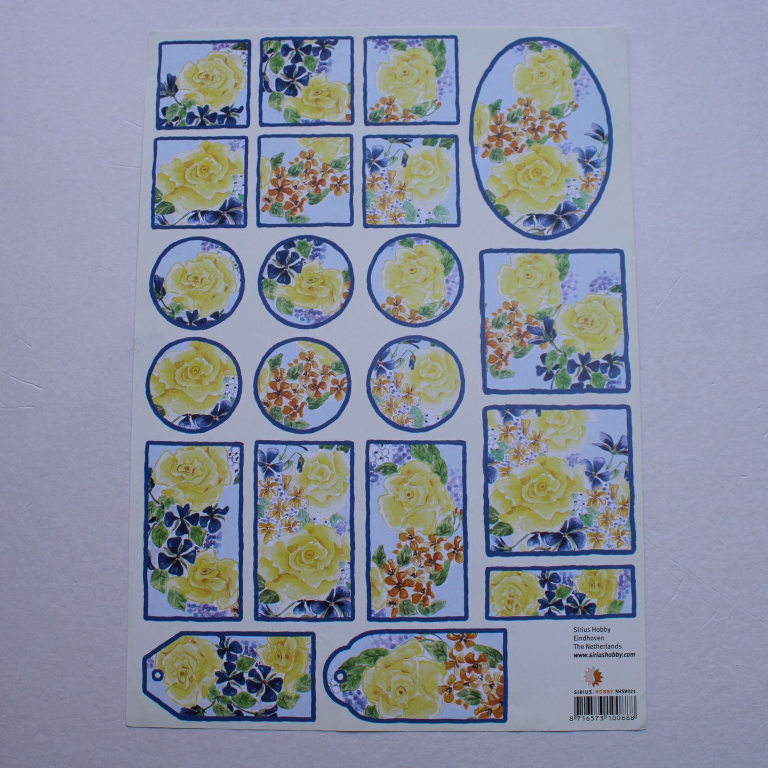 Bloemen om uit te knippen