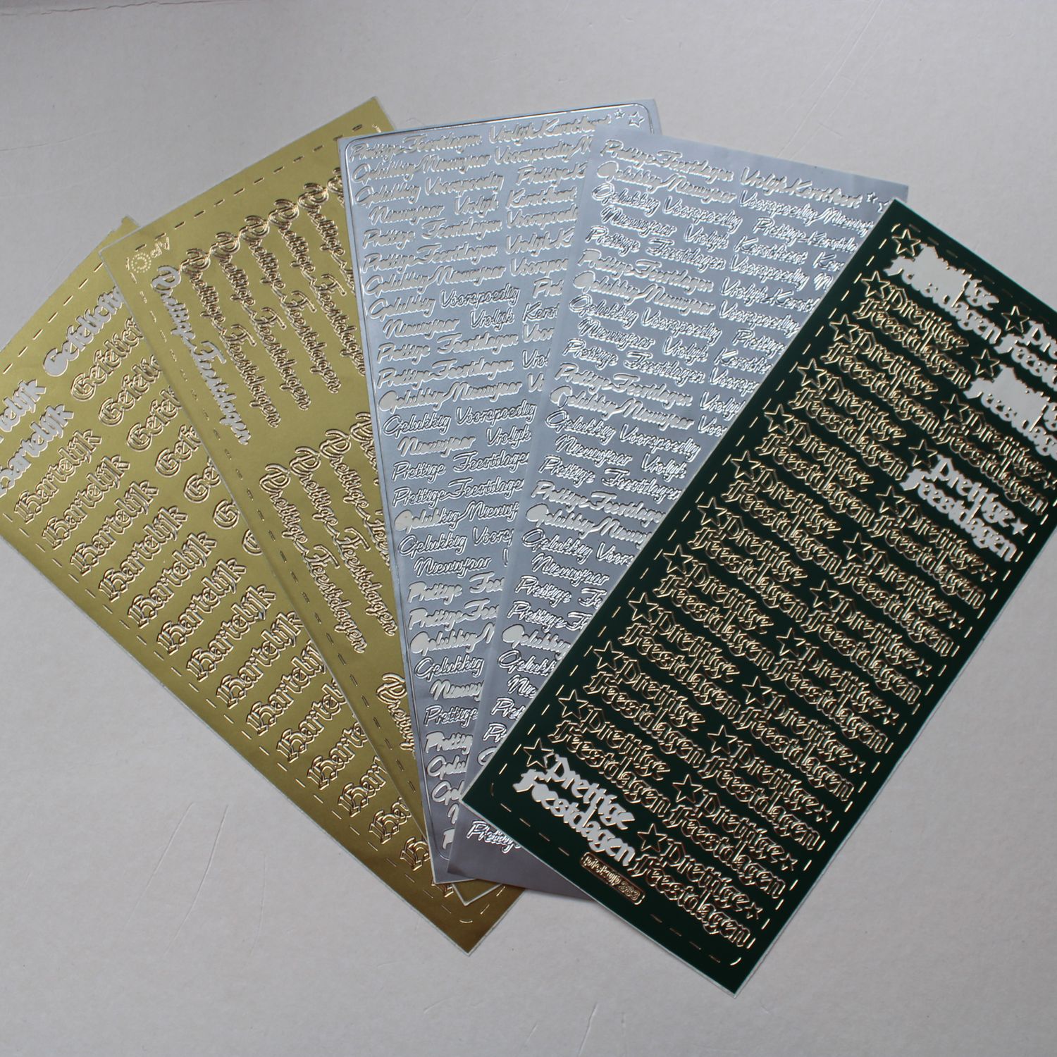 Stickersheet pakket feestdagen
