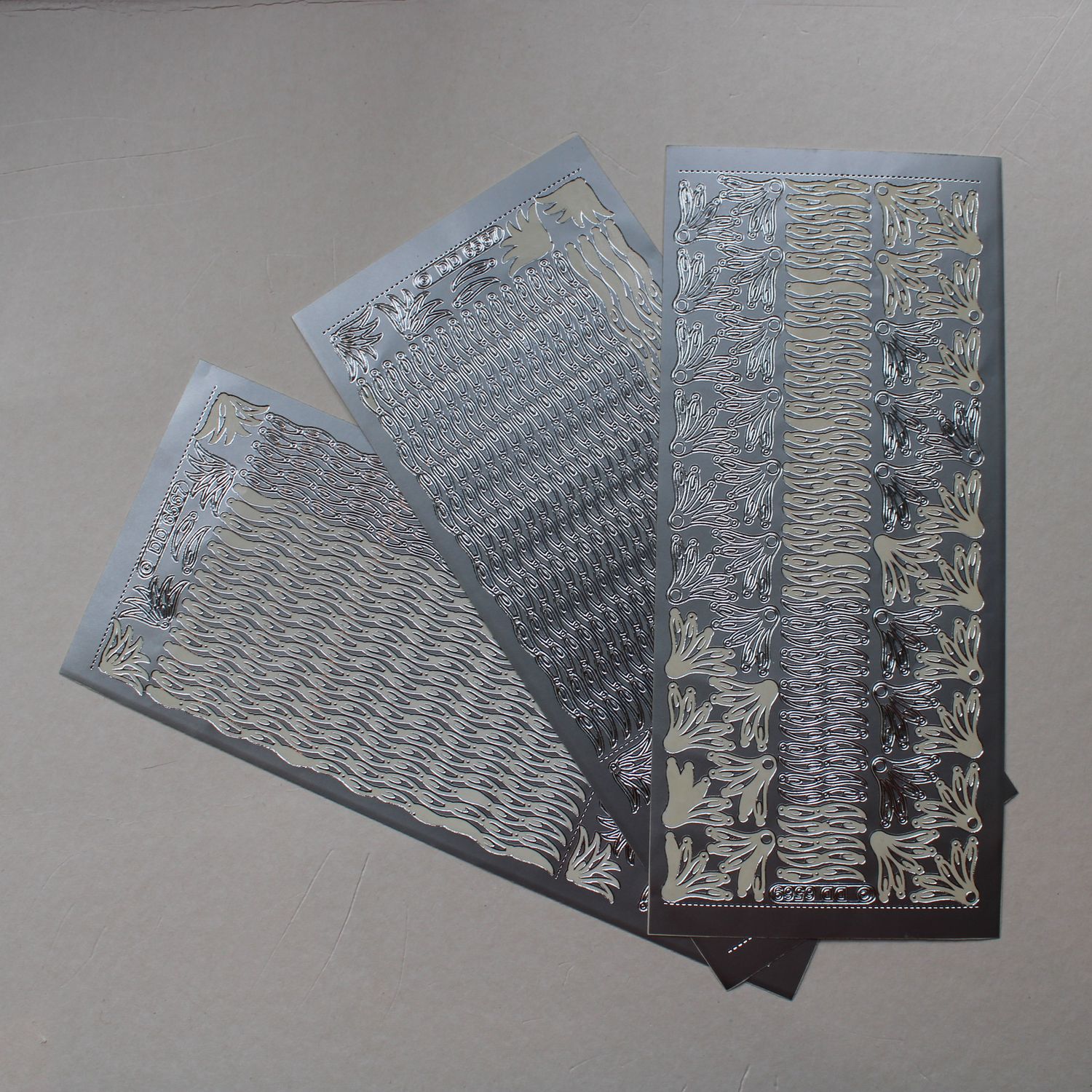 Stickersheet pakket hoekjes