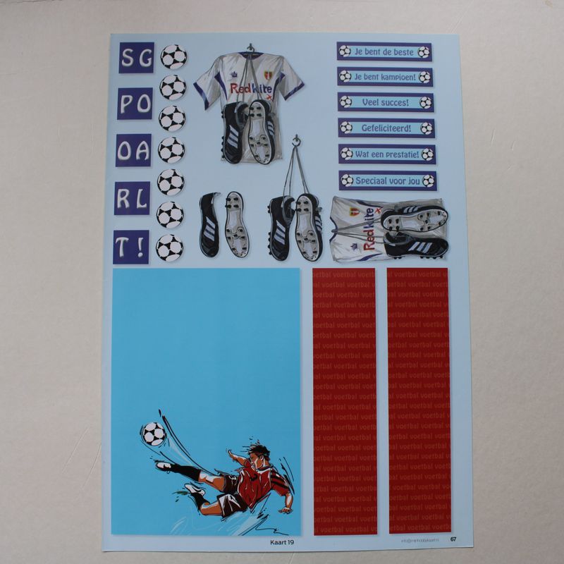 3D knipvel voetbal