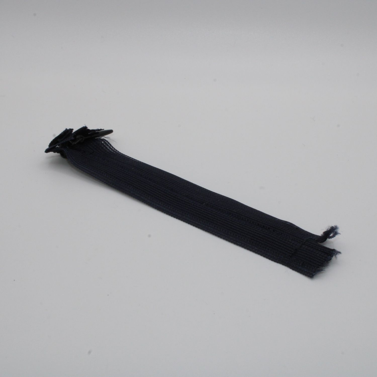 Donkerblauwe rits 10 cm