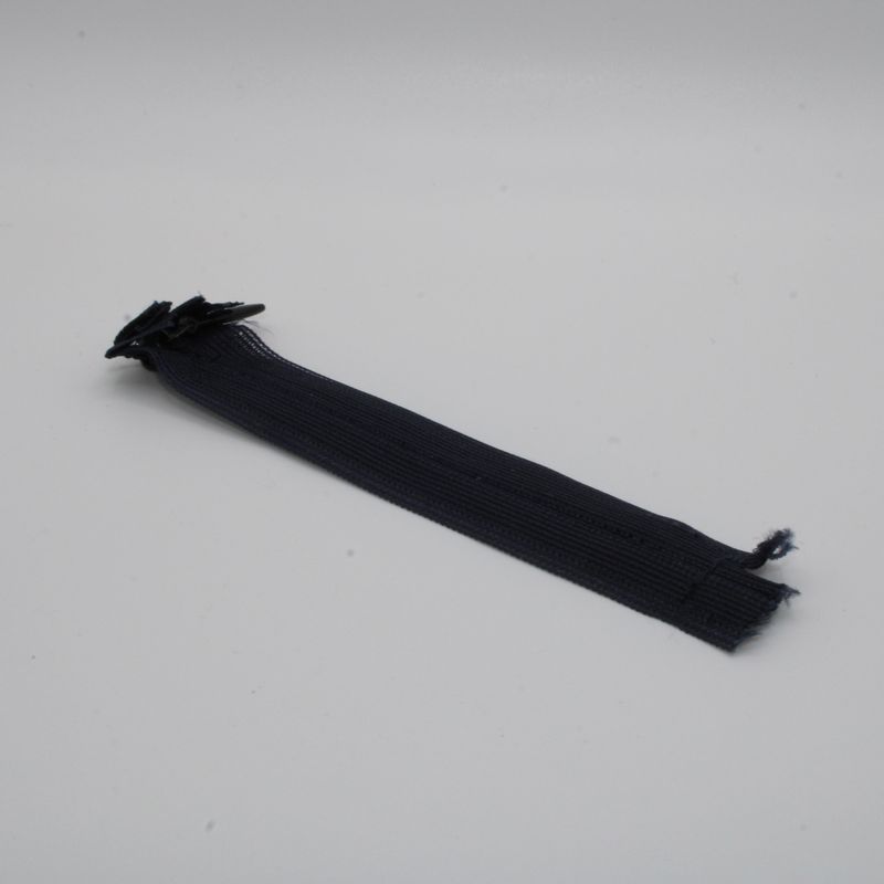 Donkerblauwe rits 10 cm