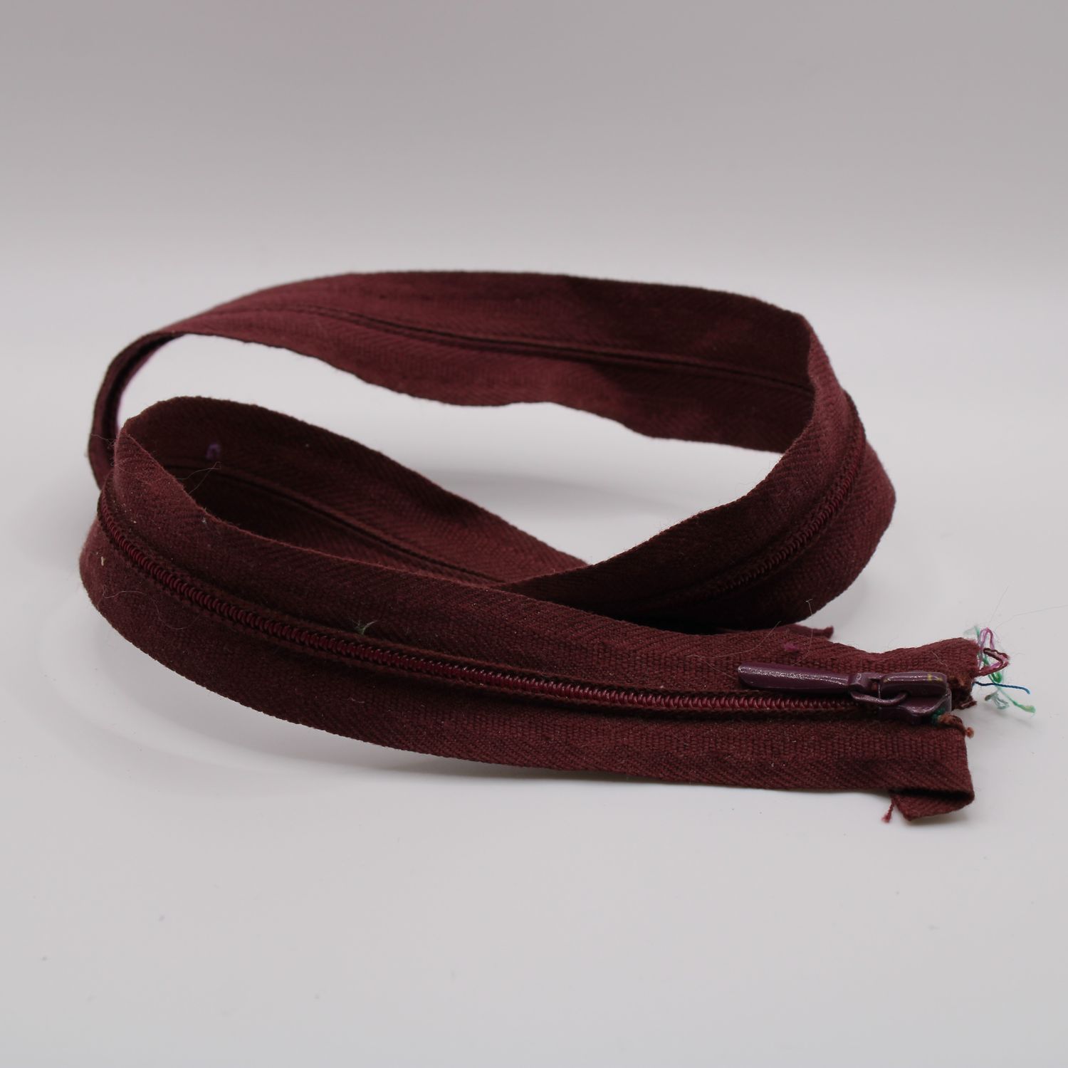 Bordeaux rits 49 cm