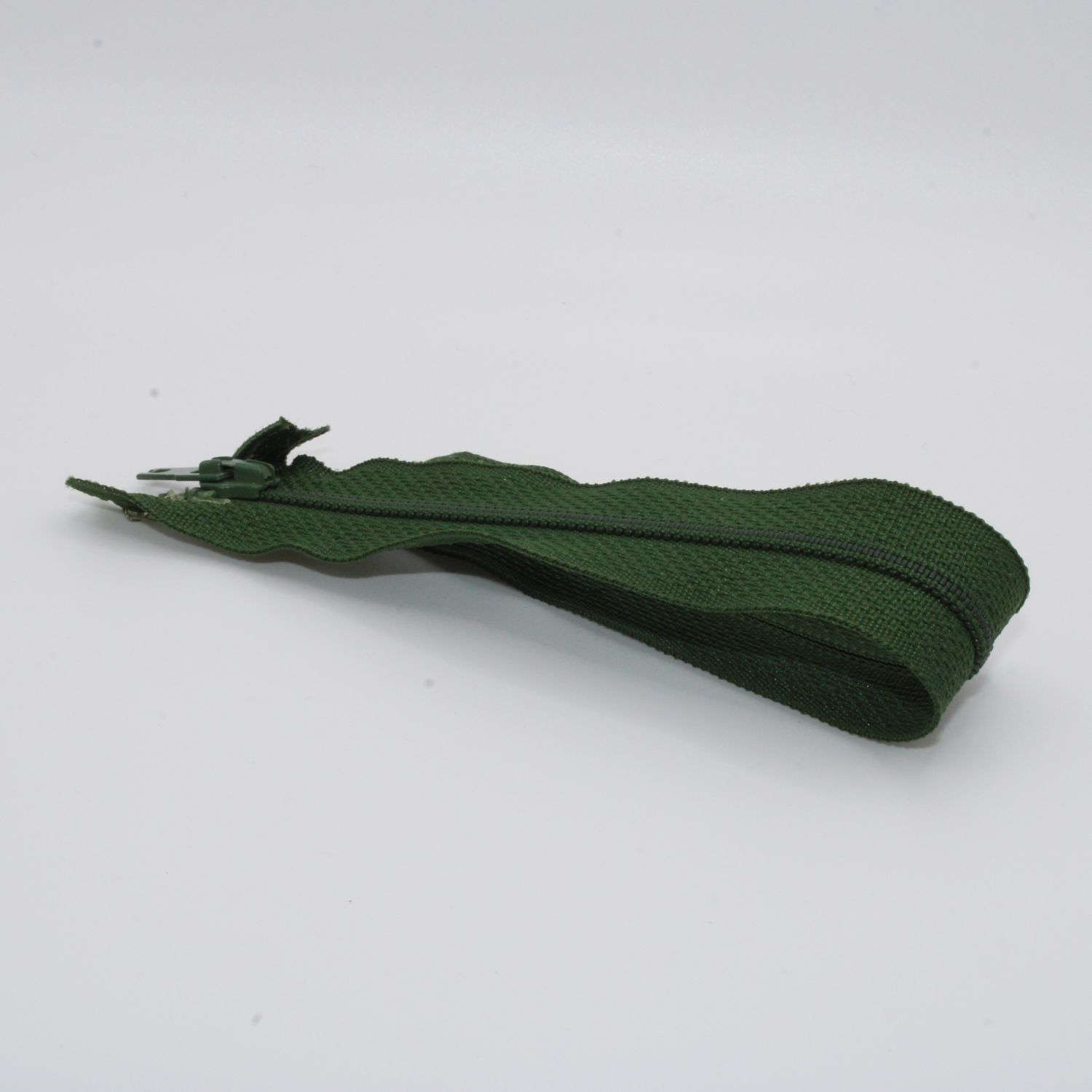 Dpnkergroene rits 20 cm