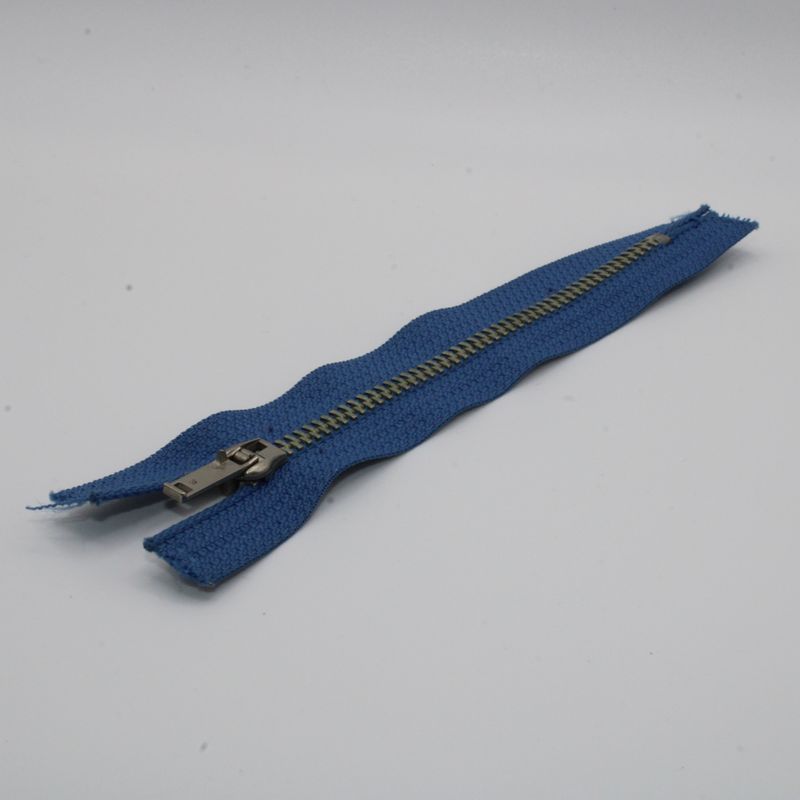 Blauwe rits 11 cm