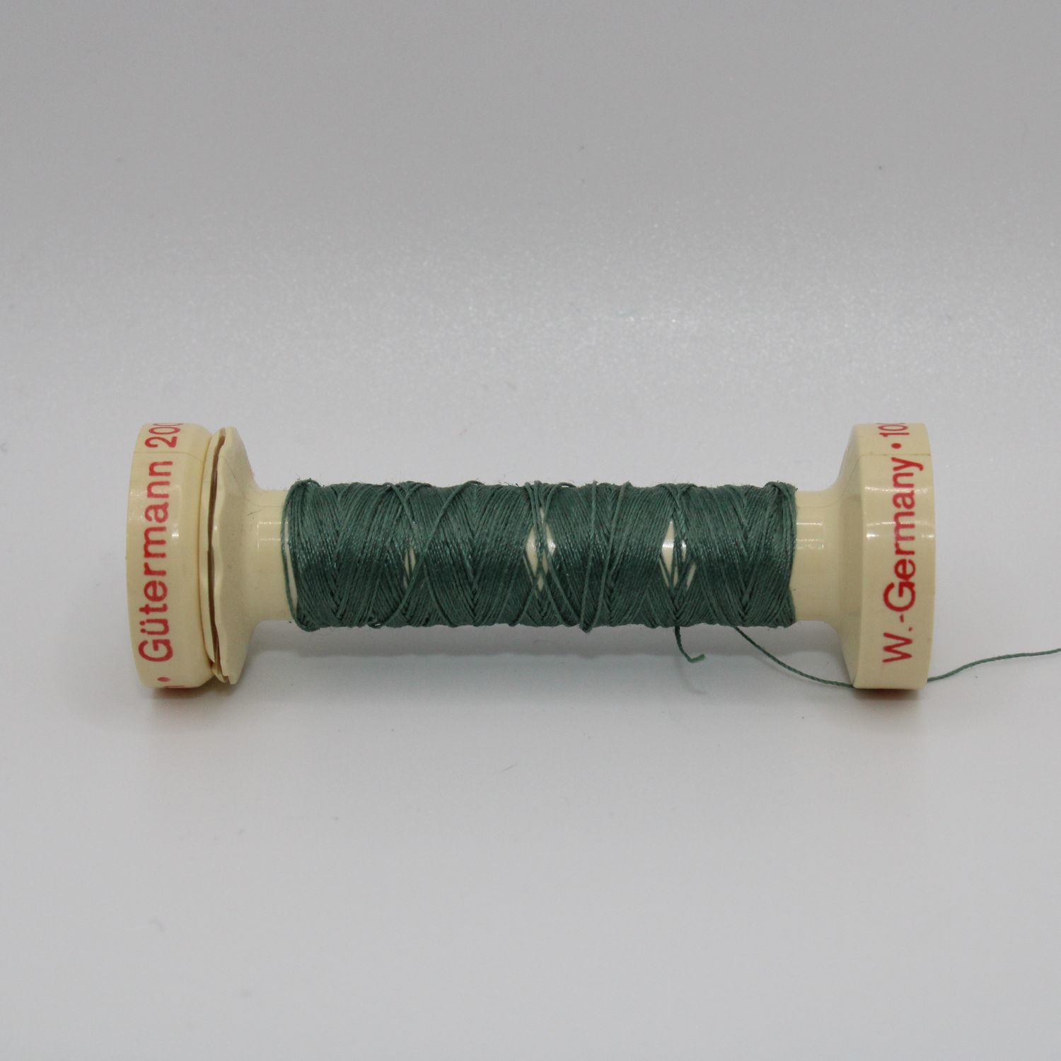Blauwgroene garen - Col 553