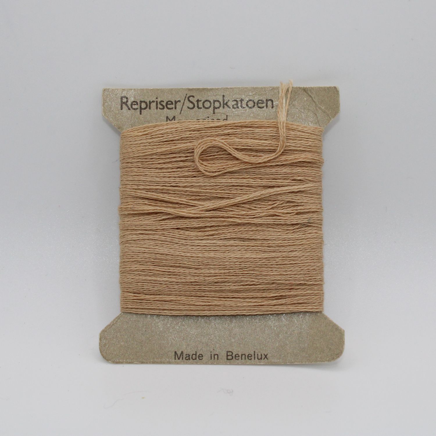 Beige stopkatoen