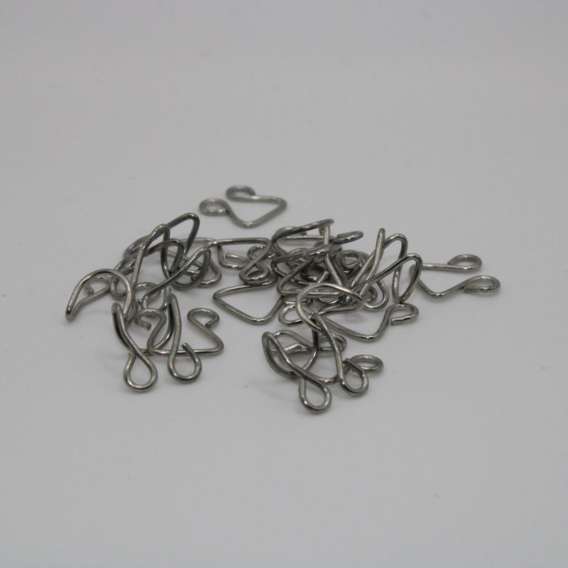 10 haken en ogen