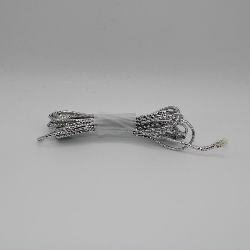 Zilverkleurig lintje - 1.8 m