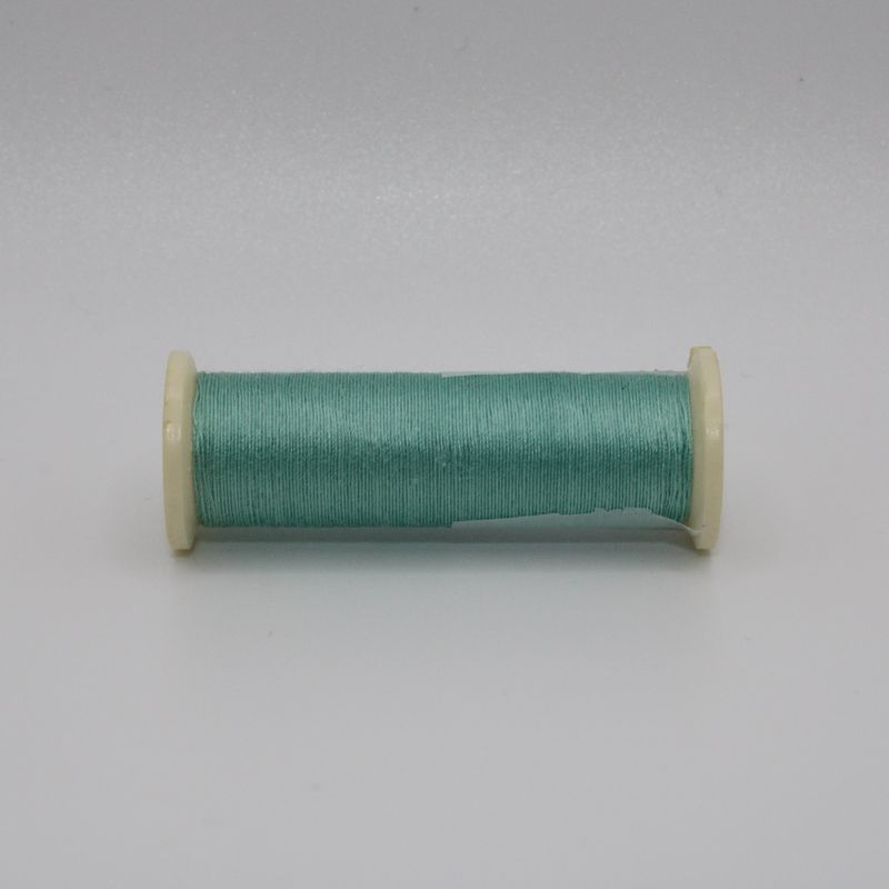 Blauwgroene garen