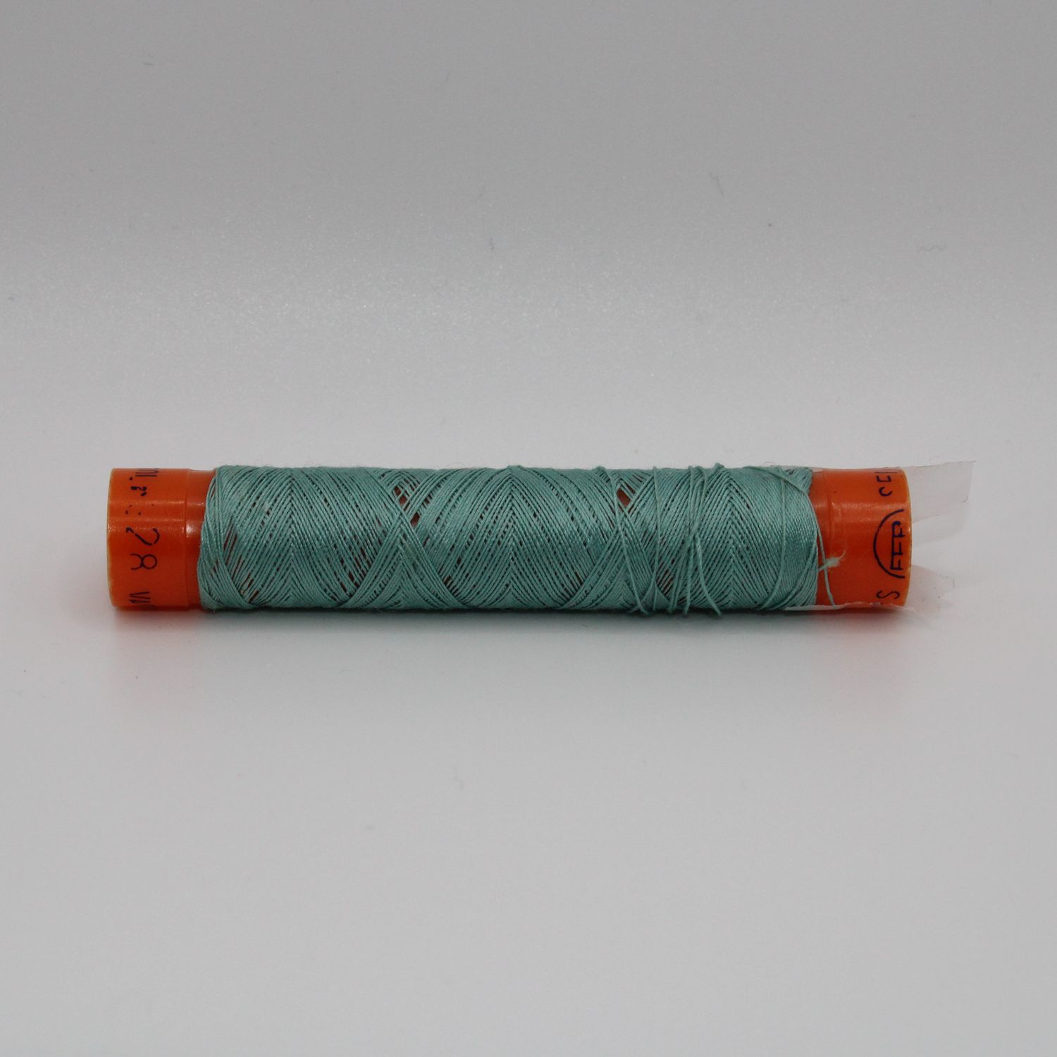 Blauwgroene garen