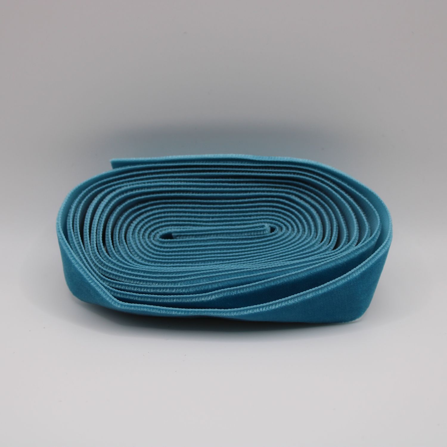 Blauw zacht lint - 2.5 m
