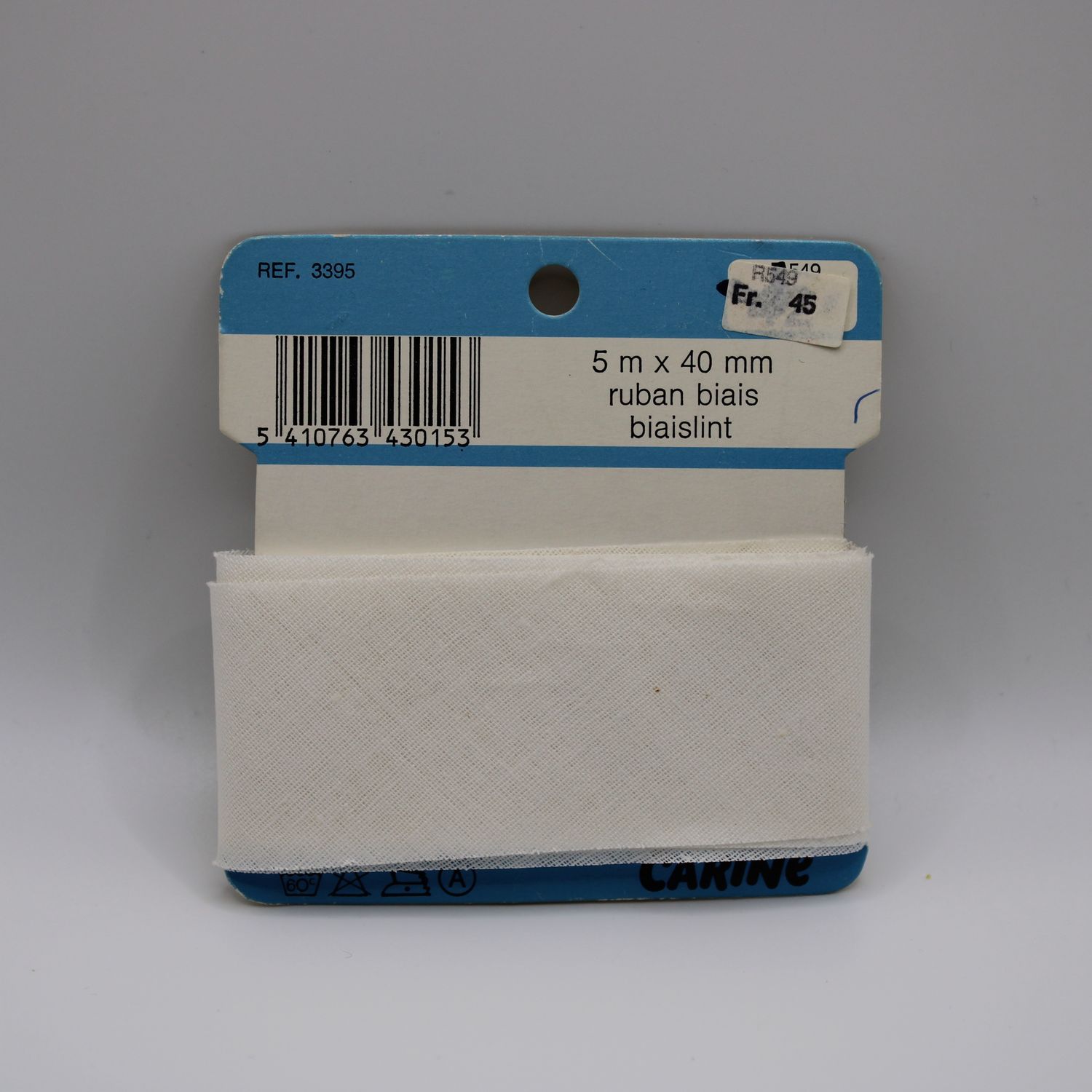 Wit biaislint - 2.5 m