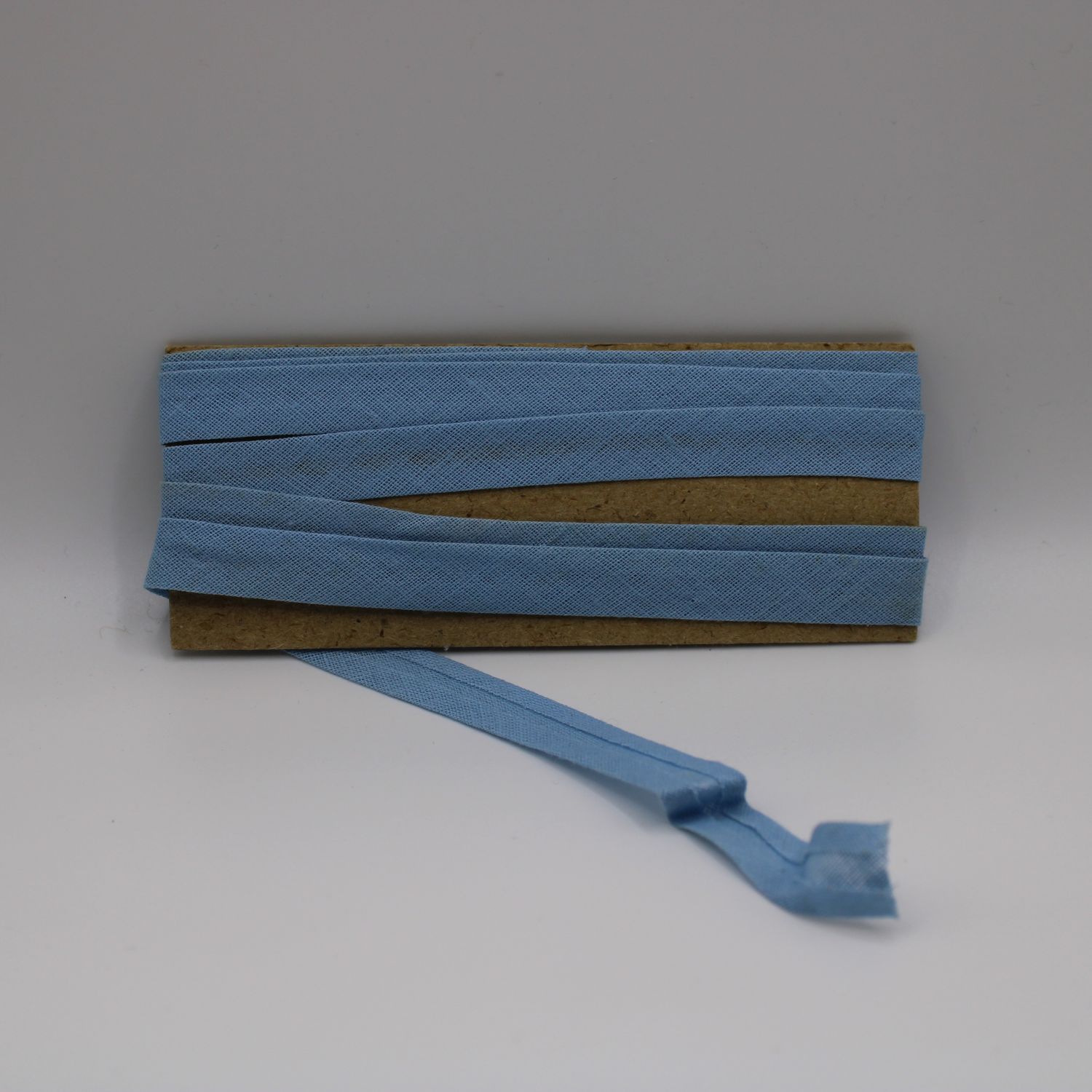 Blauw biaislint - 1.4 m