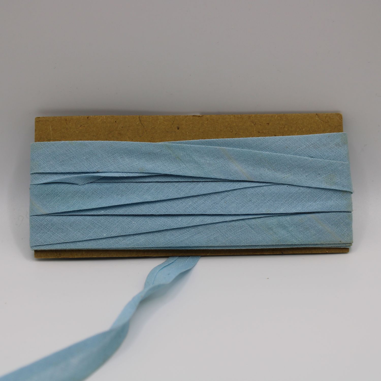 Blauw biaislint - 3.9 m