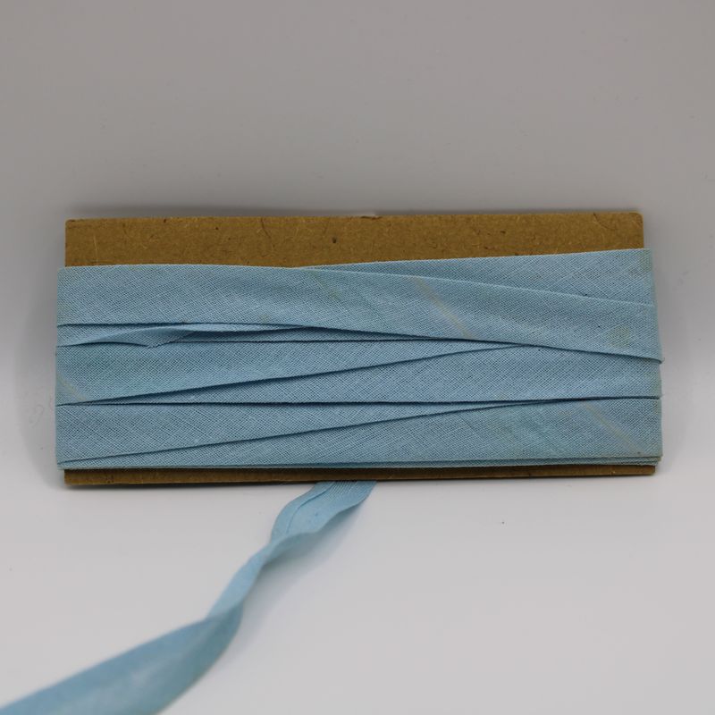 Blauw biaislint - 3.9 m