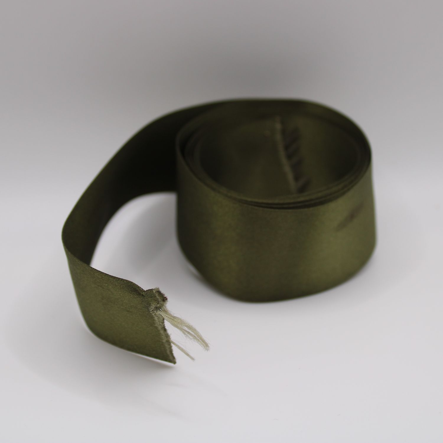Kaki groen lint - 1.5 m