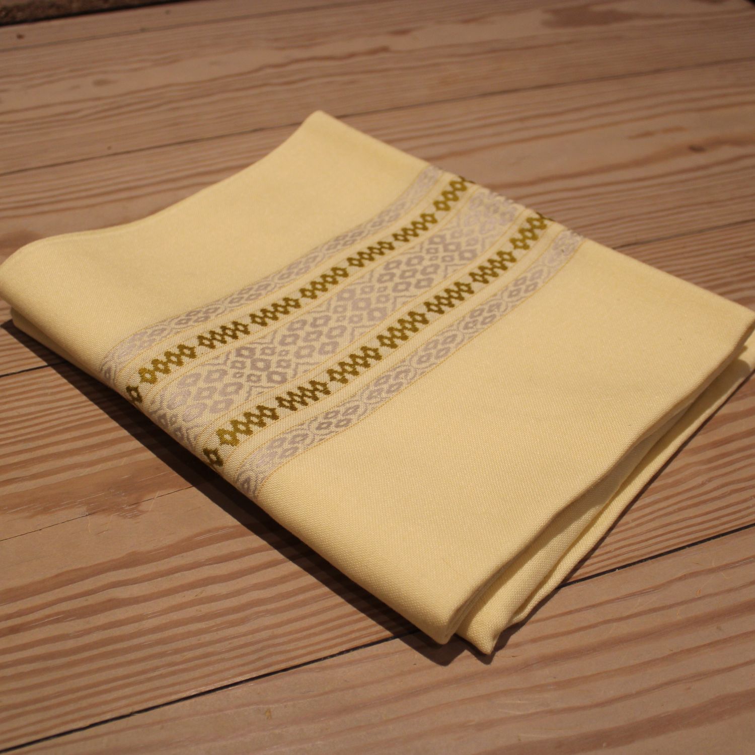 Gele lap stof - 1.34 x 2.12 m