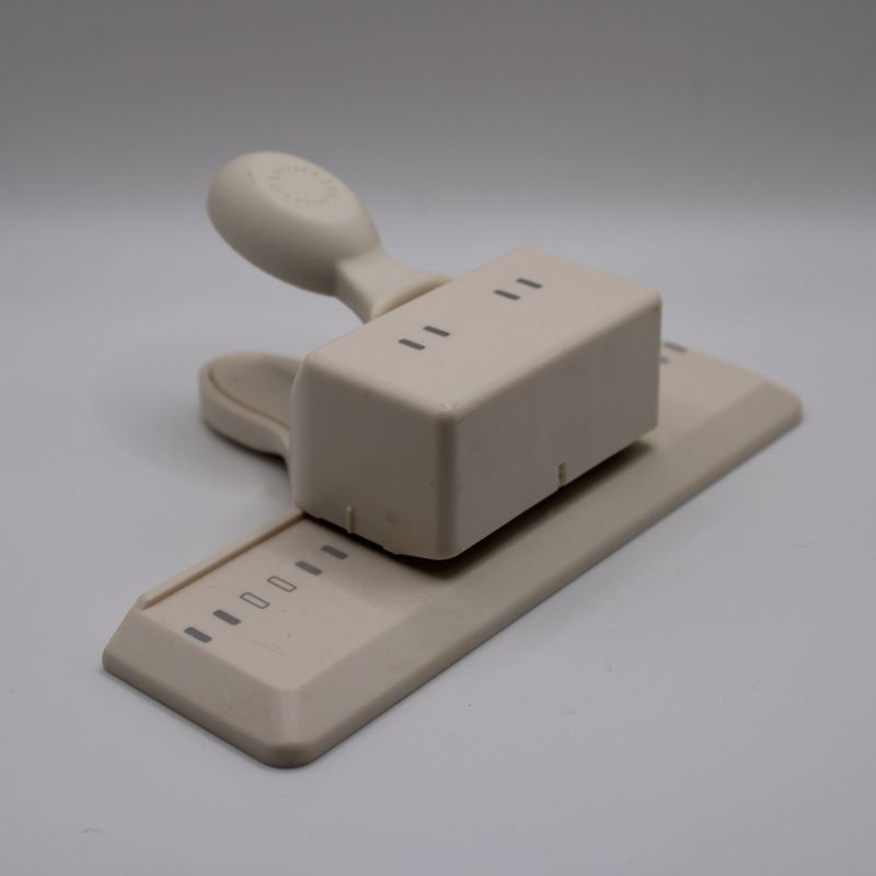 Figuurpons evenwijdige streepjes - 0.5 cm