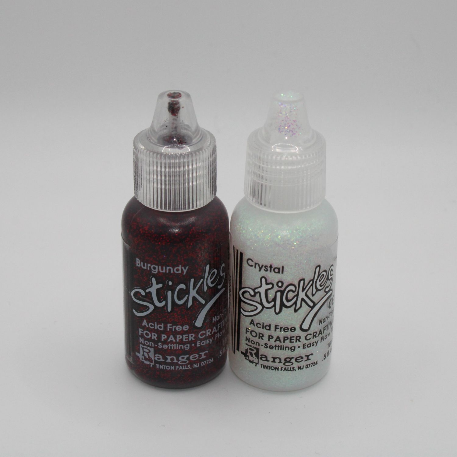 Glitter in twee kleuren