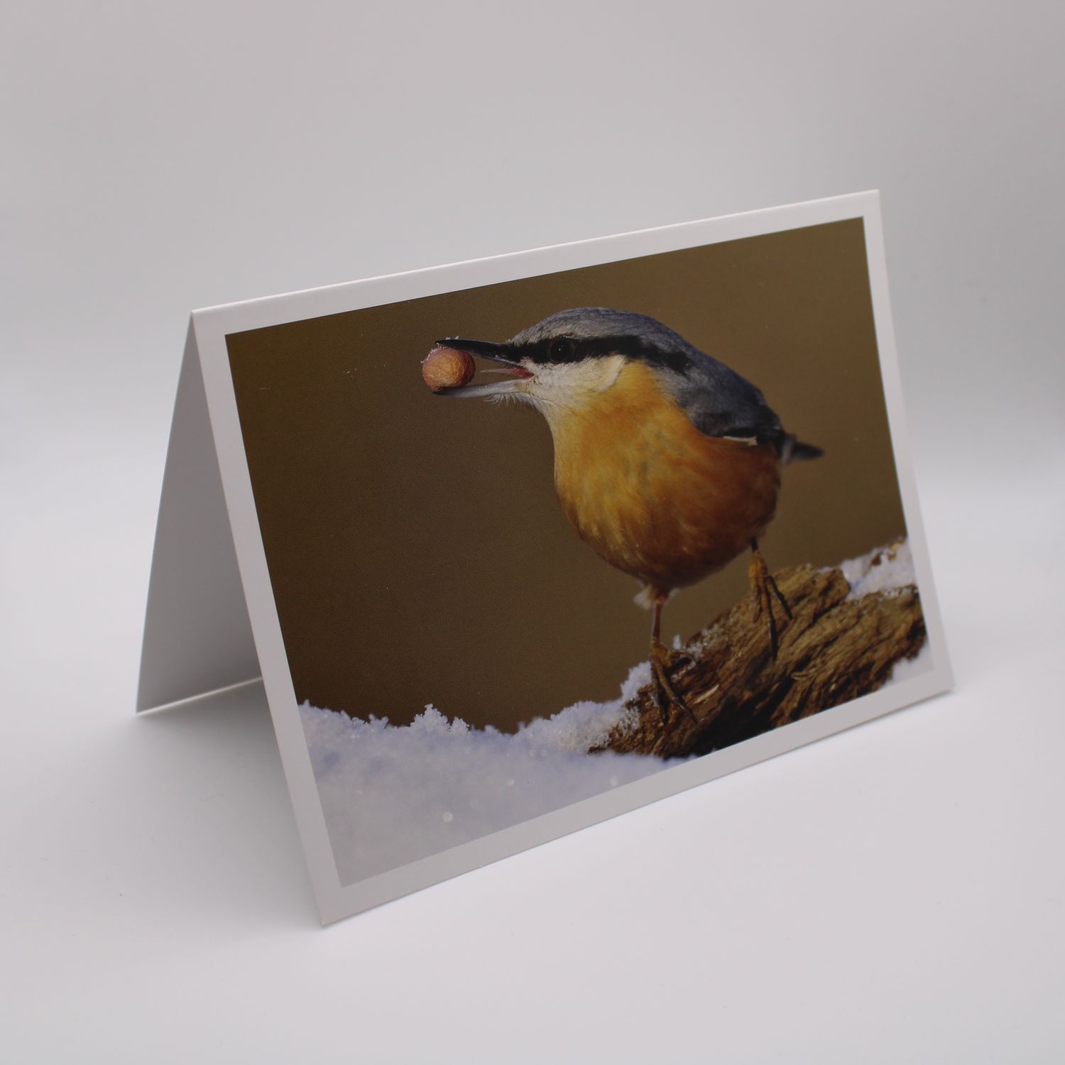 Kaartje met vogel