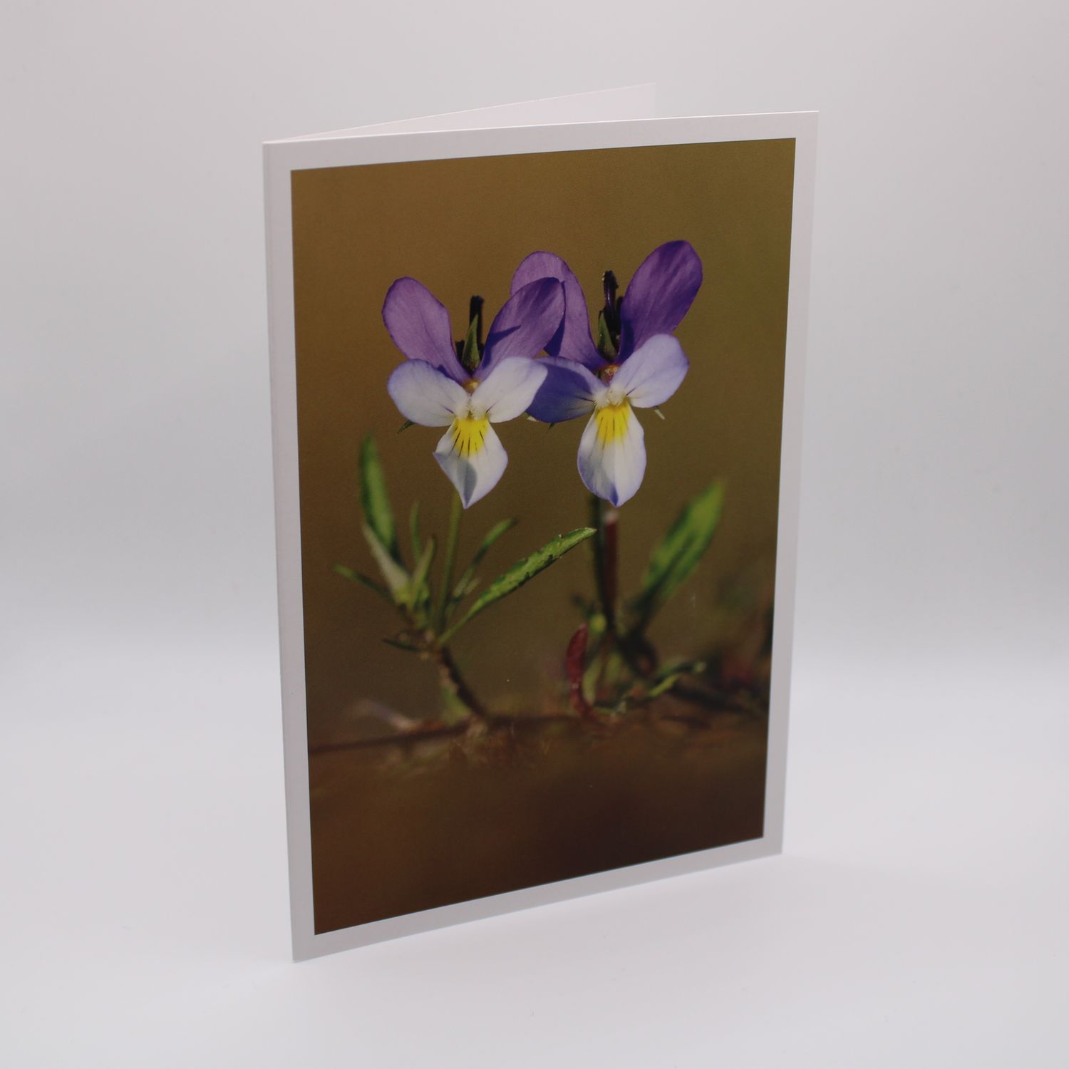 Kaartje met bloemen