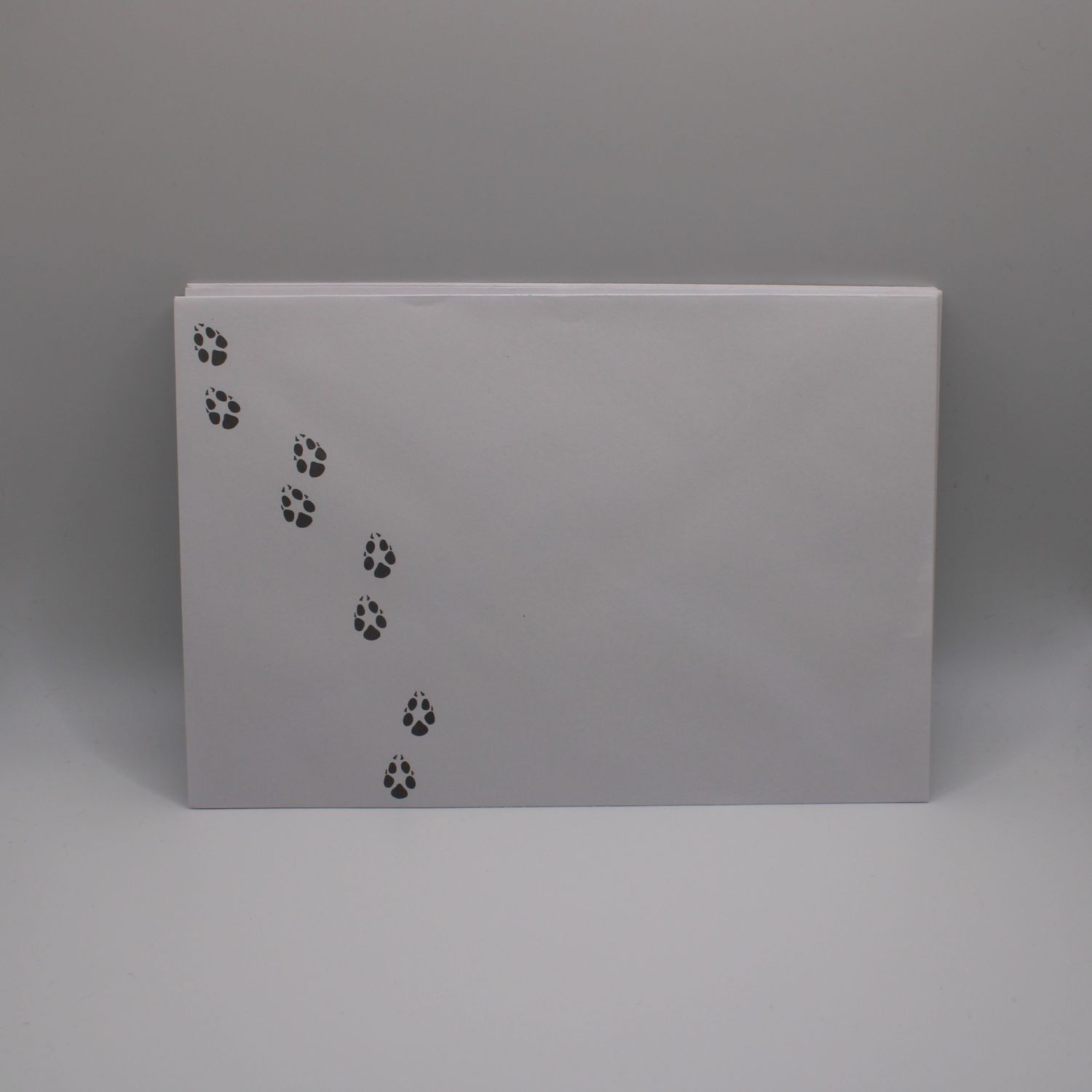 Set van 7 enveloppen met pootjes