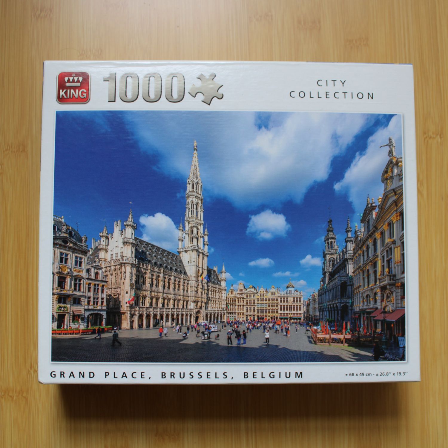 Puzzel 1000 stukjes - Grand Place, Brussels, Belgium