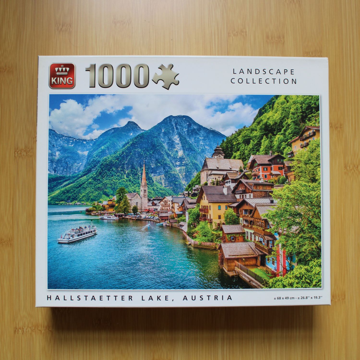 Puzzel 1000 stukjes - Hallstaetter Lake, Austria