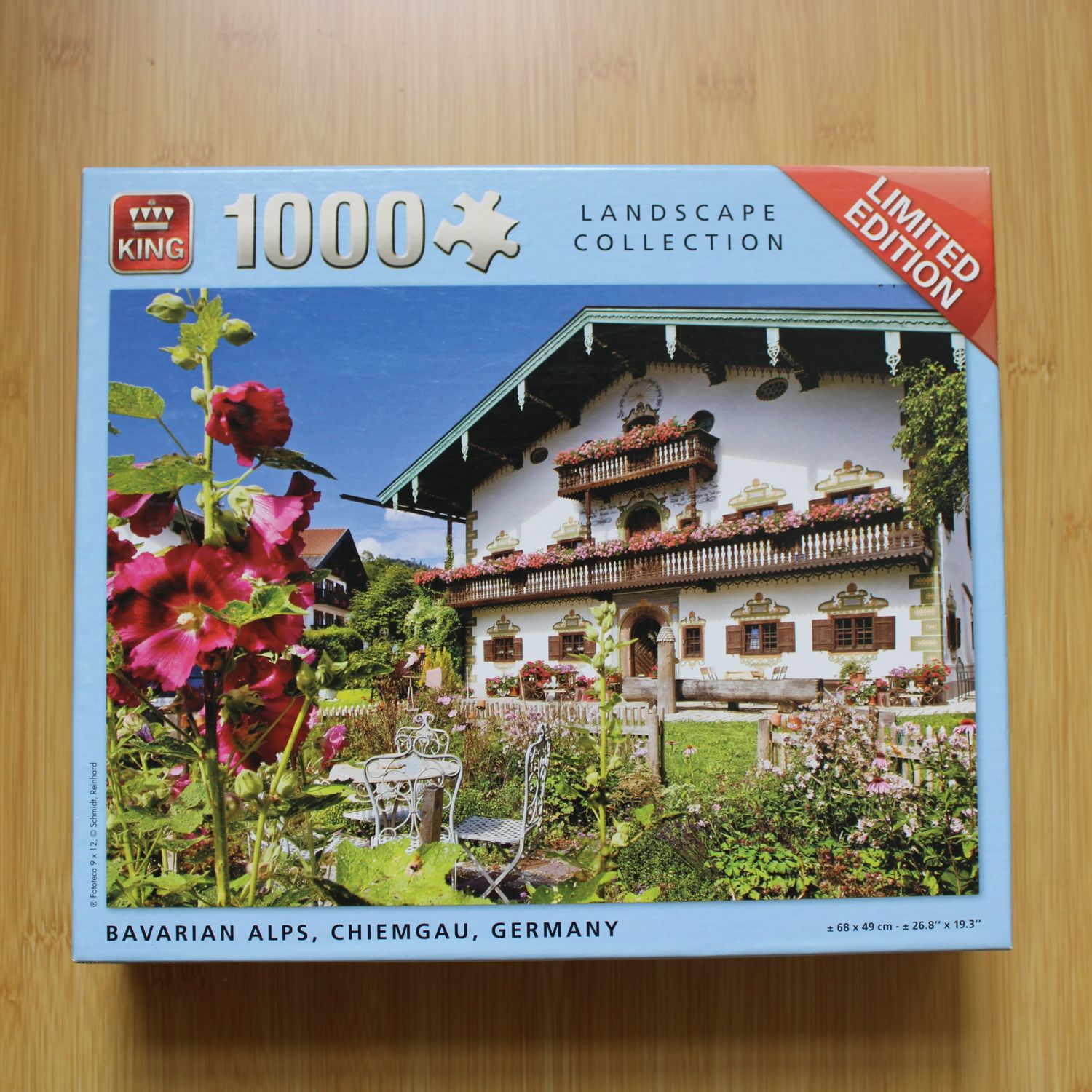 Puzzel 1000 stukjes - Bavarian alps, Chiemgau, Germany