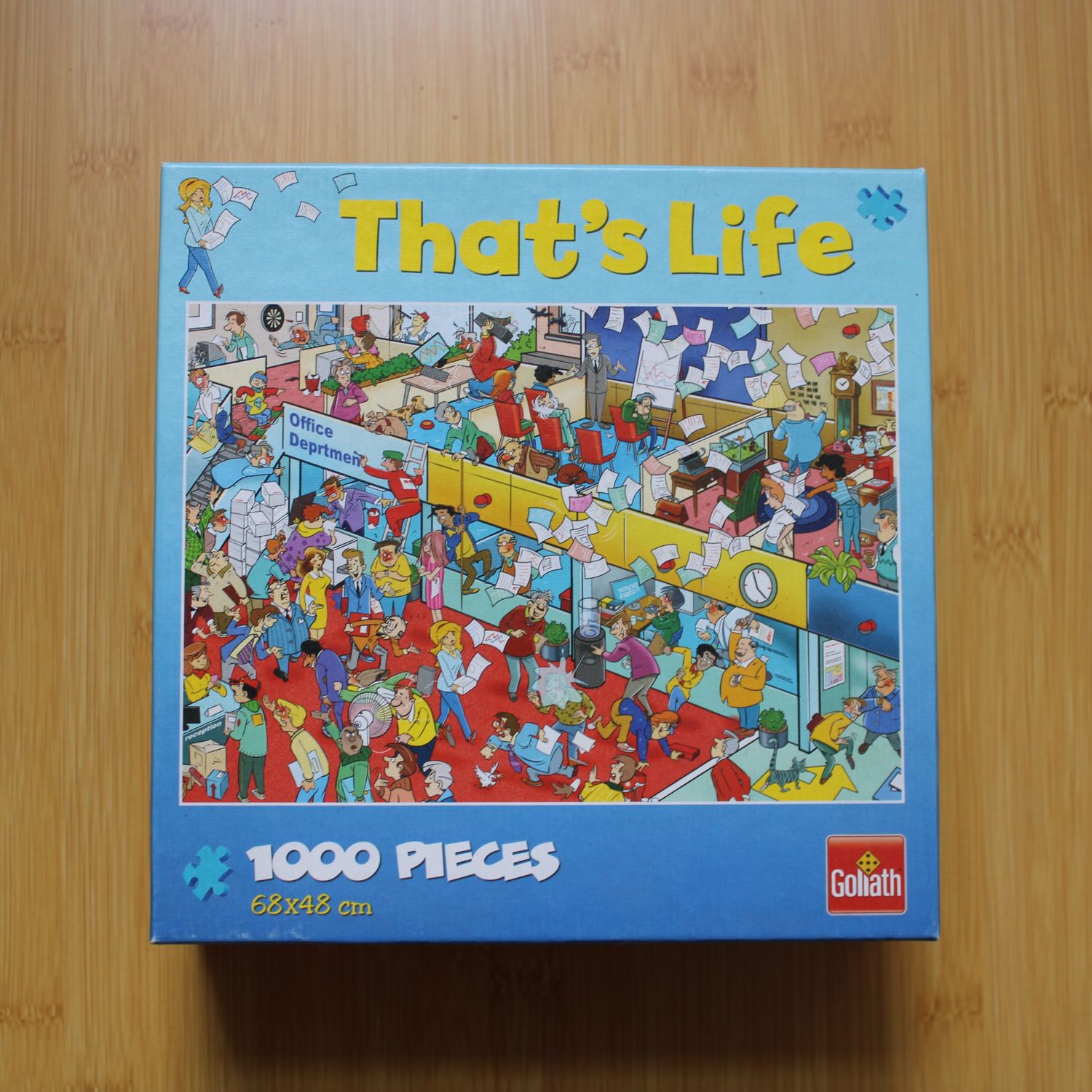 Puzzel 1000 stukjes - Het kantoor