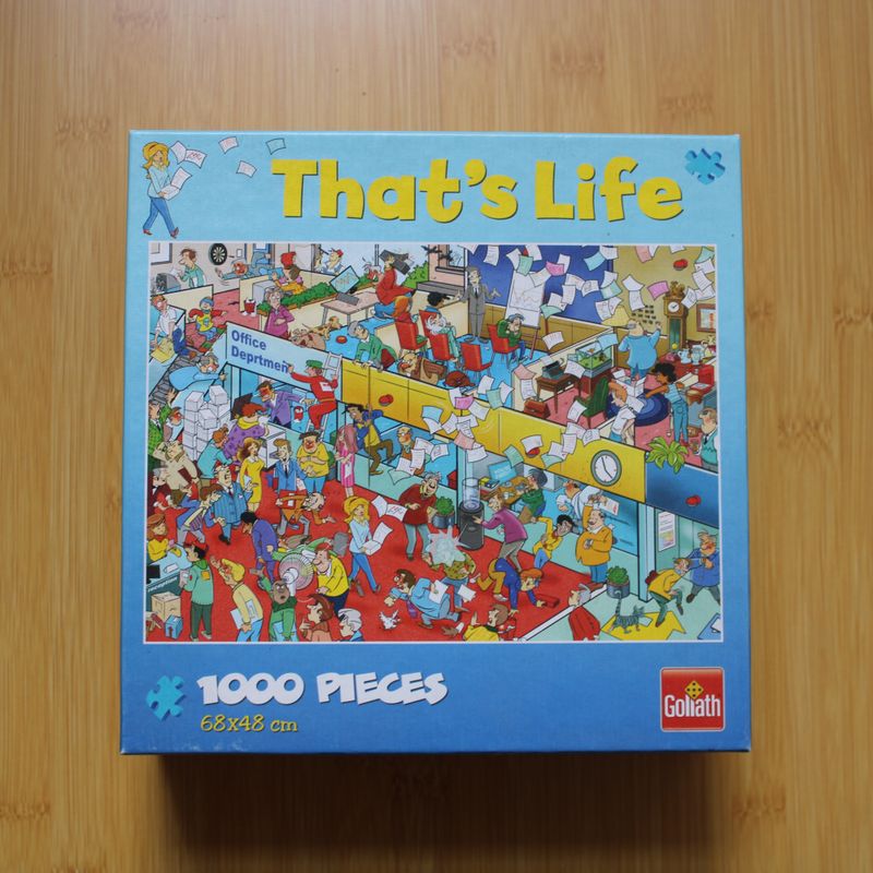 Puzzel 1000 stukjes - Het kantoor