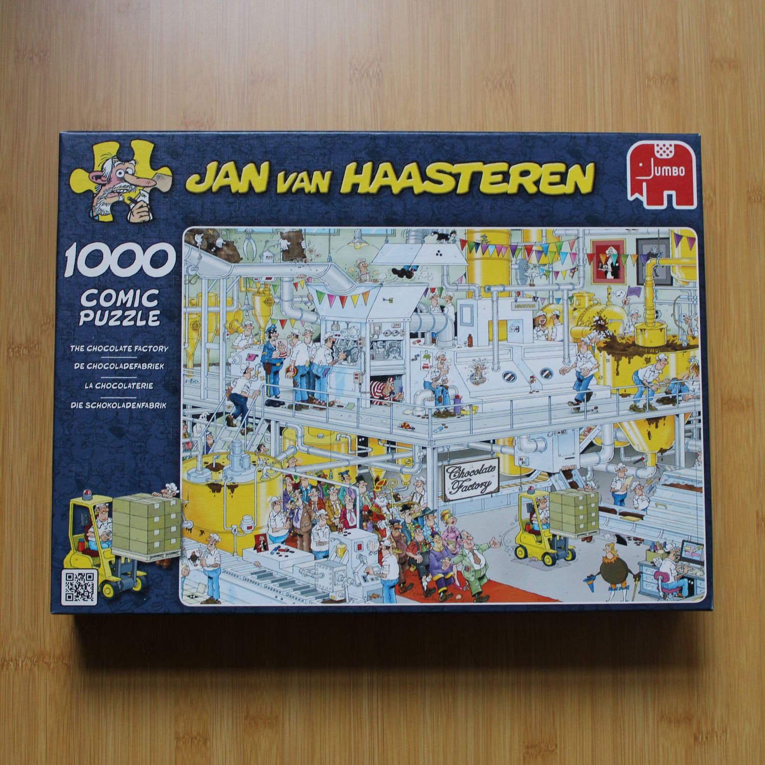 Puzzel 1000 stukjes - De chocoladefabriek
