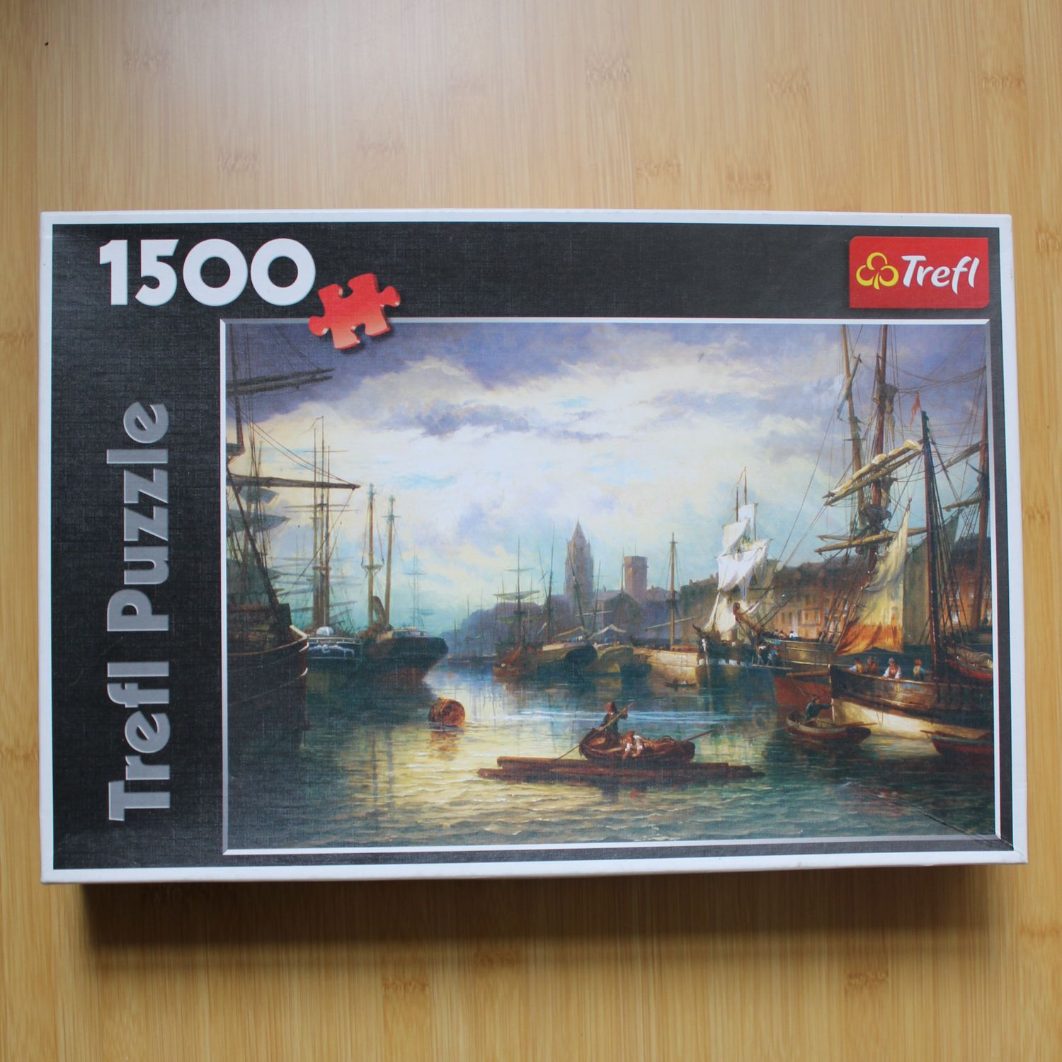 Puzzel 1500 stukjes - A Port Scene
