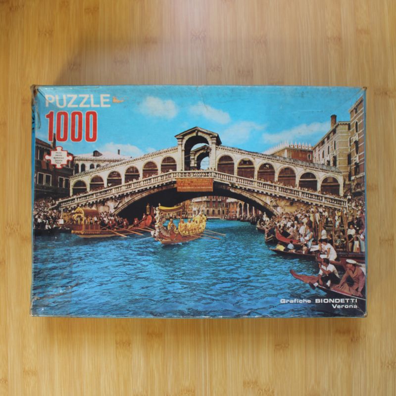 Puzzel 1000 stukjes - Rialtobrug, Venetië