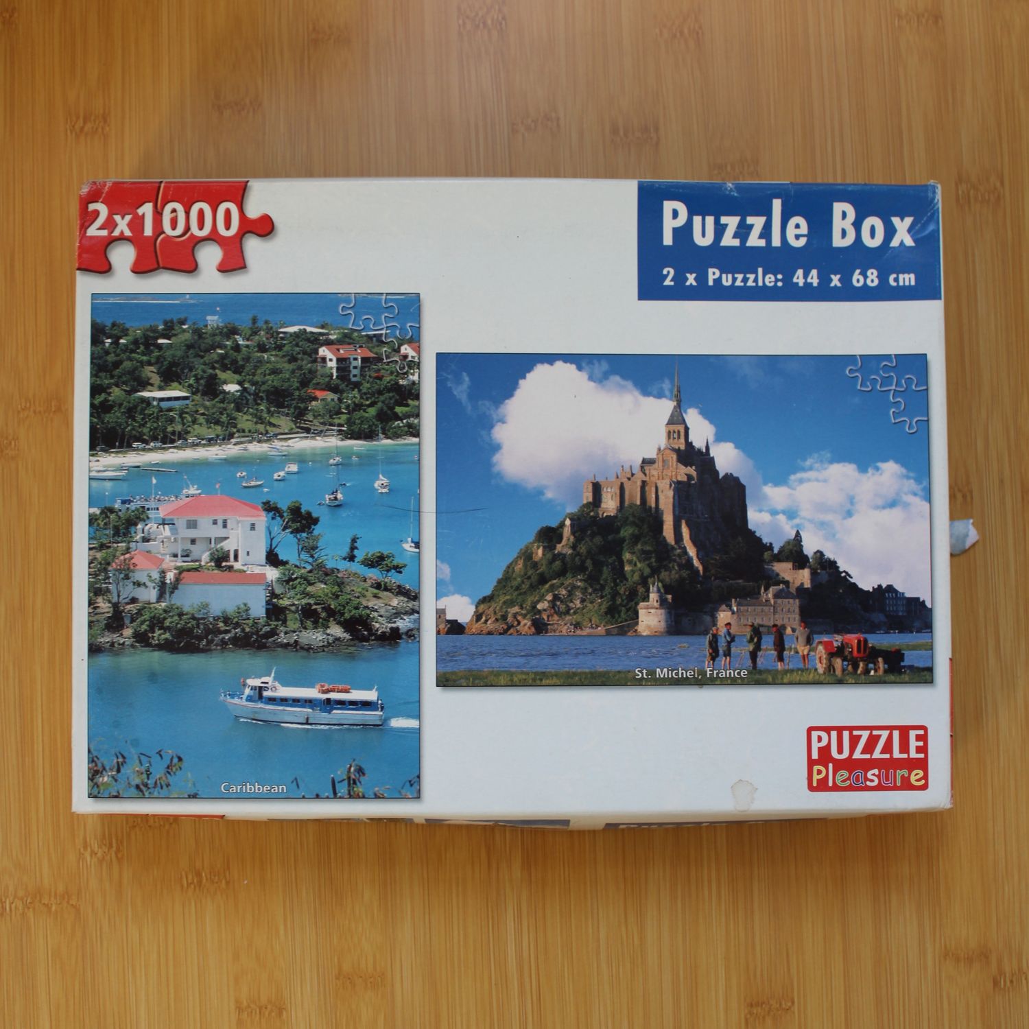 Puzzel 2 x 1000 stukjes - Caribbean + St. Michel