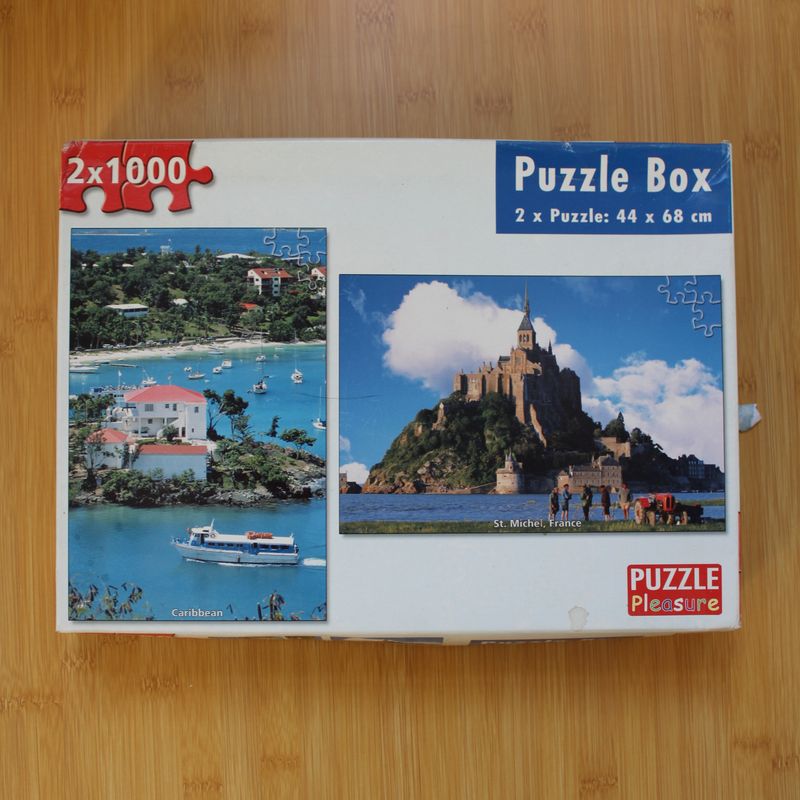 Puzzel 2 x 1000 stukjes - Caribbean + St. Michel