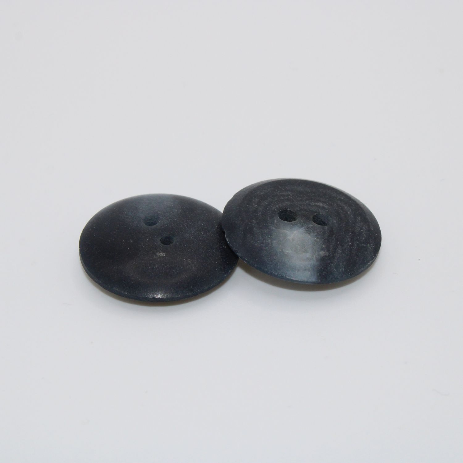Set van 2 donkerblauwe knopen