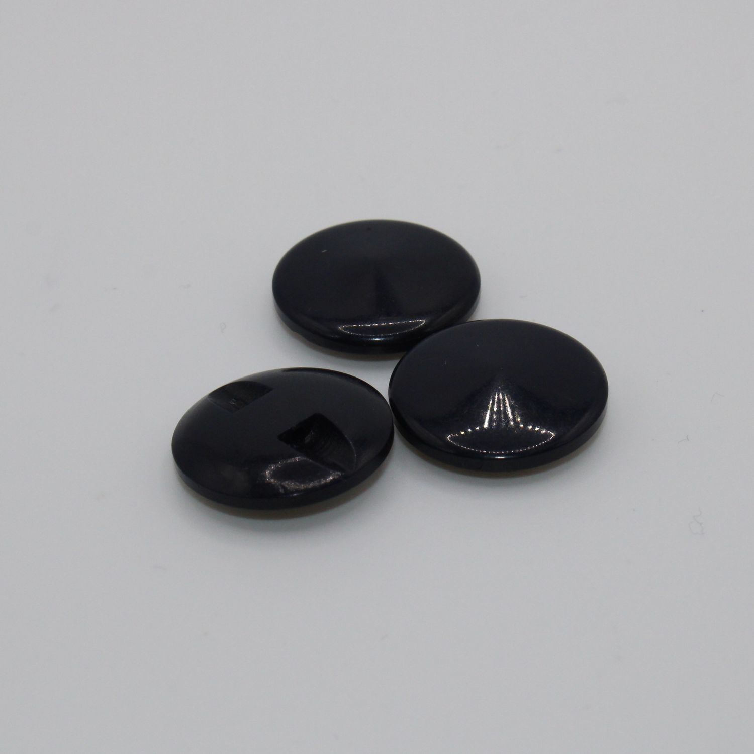Set van 3 donkerblauwe knopen