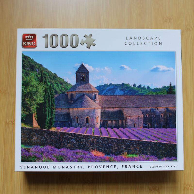 Puzzel 1000 stukjes - Senanque Monastry, Provence, France