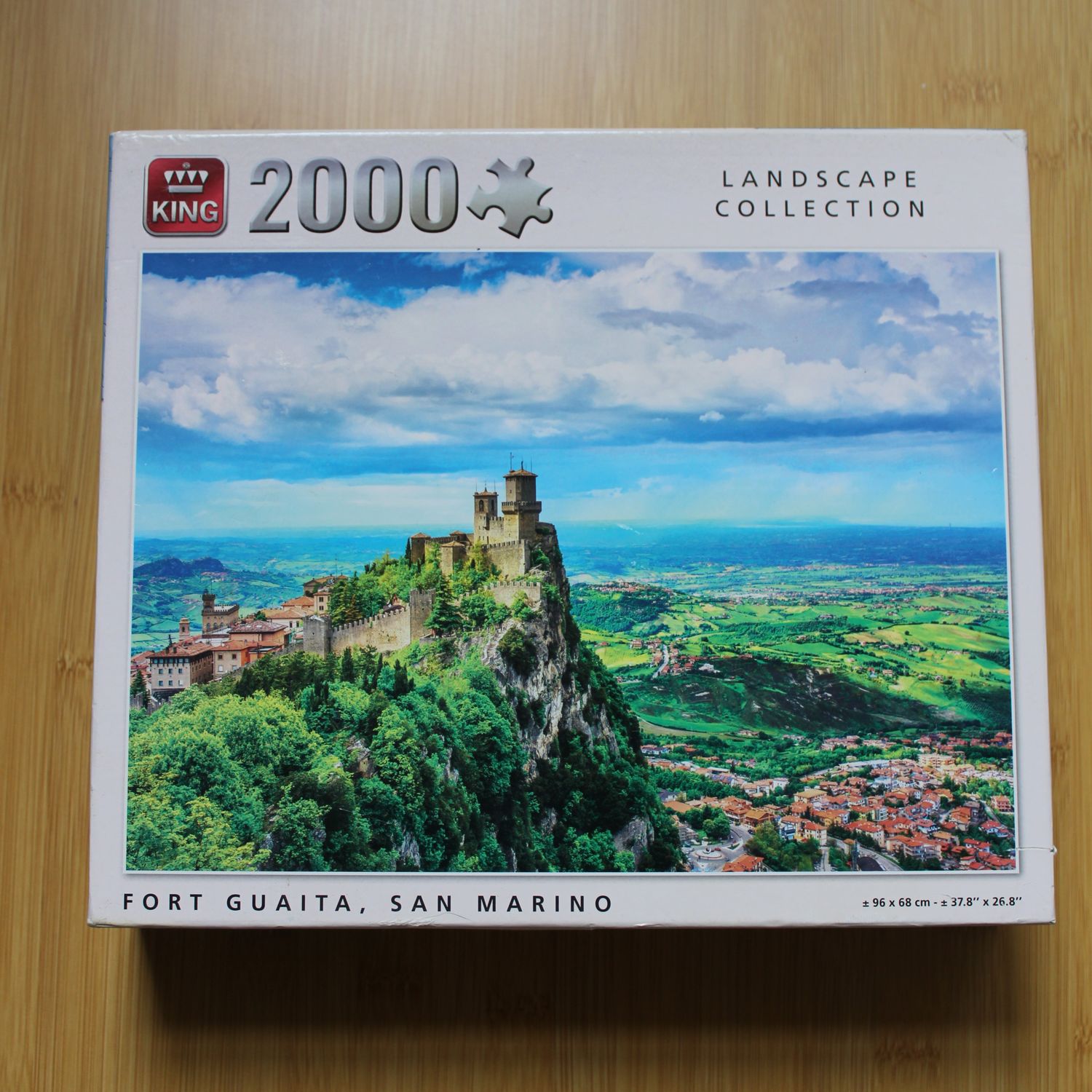 Puzzel 2000 stukjes - Fort Guaita, San Marino
