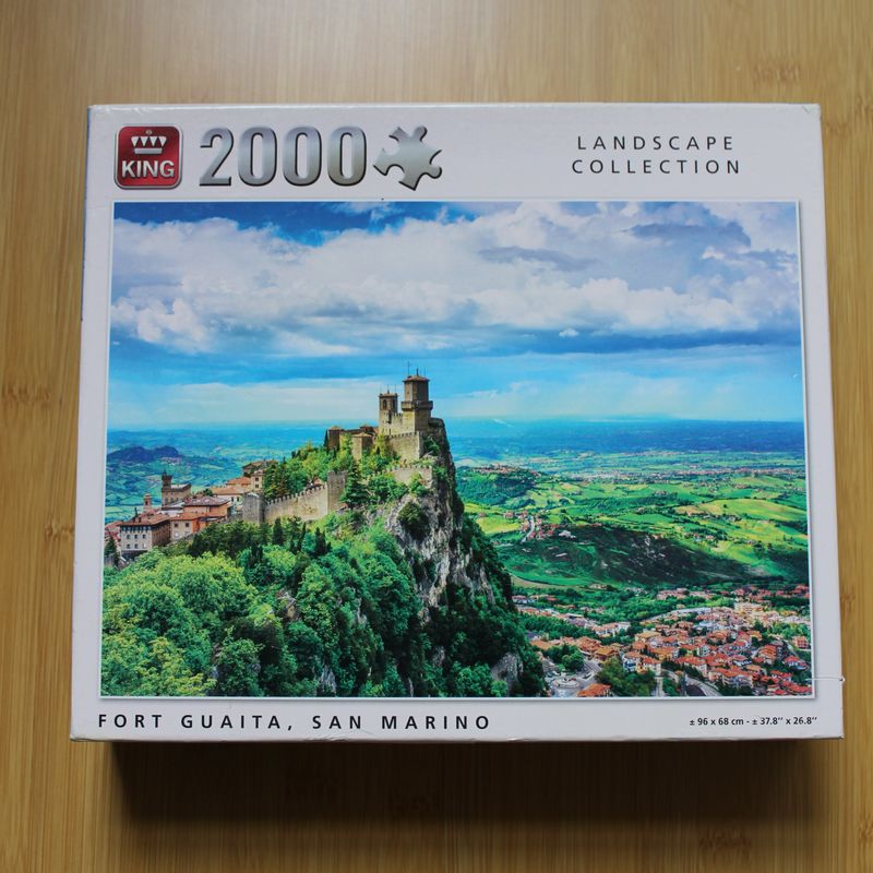 Puzzel 2000 stukjes - Fort Guaita, San Marino