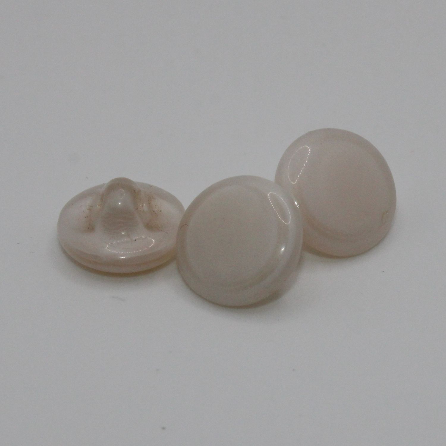 Set van 3 witte knopen