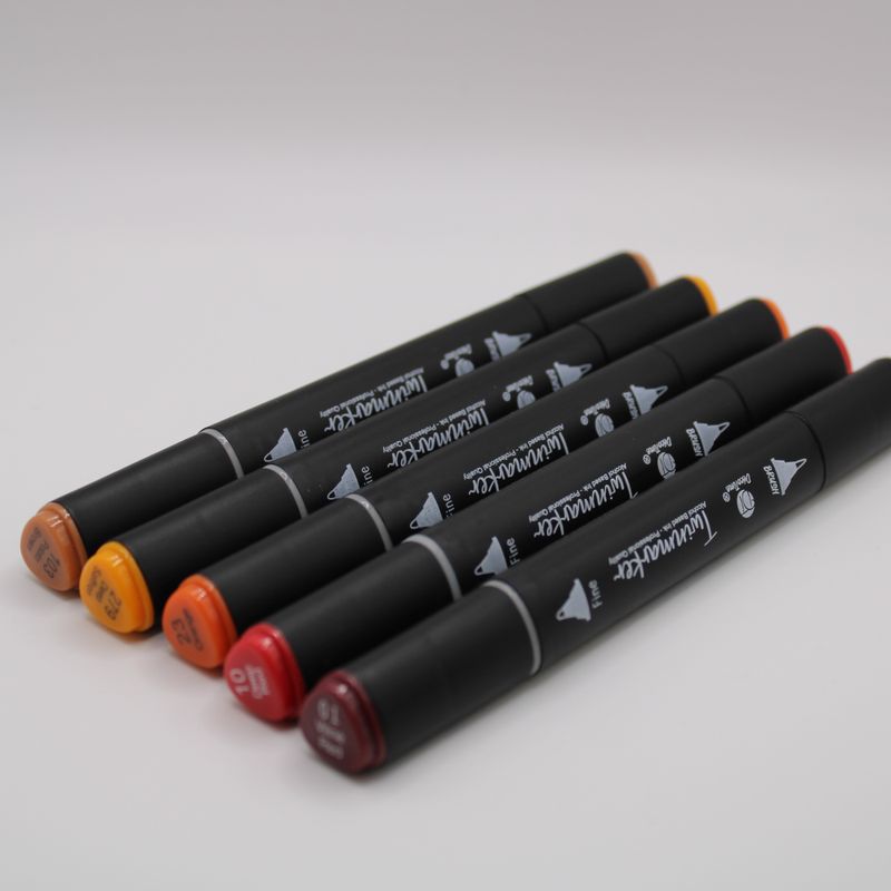 Set van 5 alcohol markers